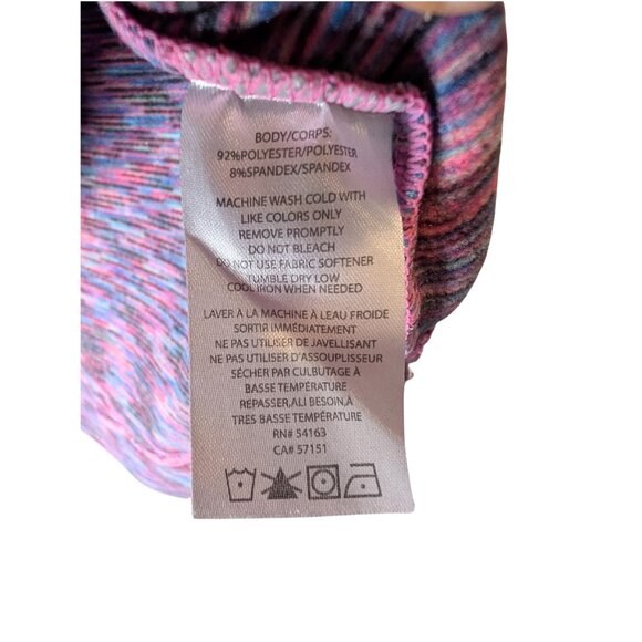 Marc New York Performance Cowl Neck Pullover Women’s Medium Multicolor Stripe - Picture 9 of 10